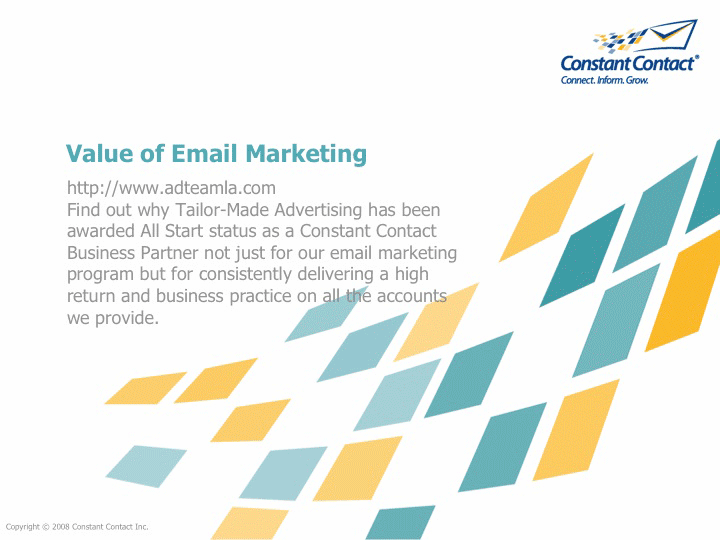 constant contact email marketing pricing